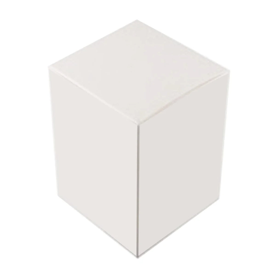 DANU. Knob Lid Candle Box-no Window-White-12 of Large