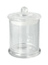 DANU. Jar /w Knob Lid-Clear-12 of Medium