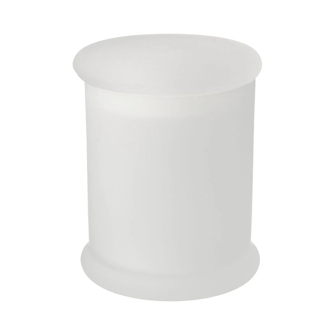 DANU. Jar /w Flat Lid-Frosted-12 of Small