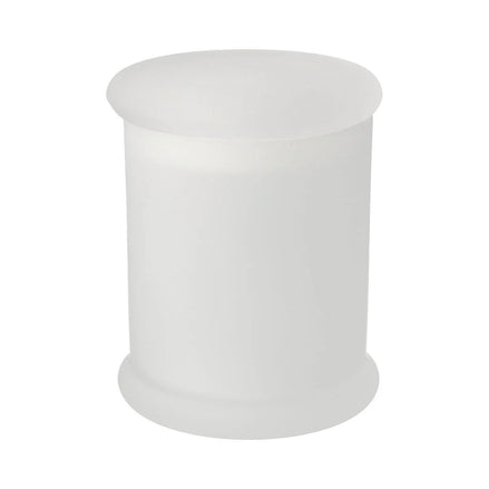DANU. Jar /w Flat Lid-Frosted-12 of Small