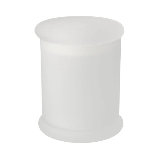 DANU. Jar /w Flat Lid-Frosted-12 of Small