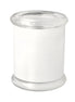 DANU. Jar /w Flat Lid-Transparent White (Inside)-12 of Large