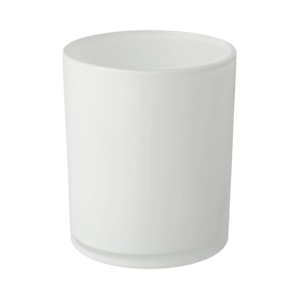 OXFR. Jar-Matte White (Outside Painted)-12 of Large