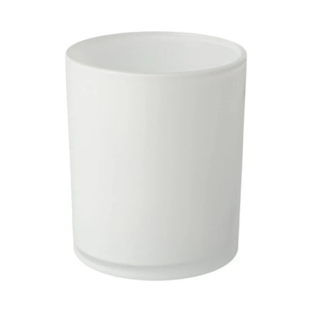 OXFR. Jar-Matte White (Outside Painted)-12 of Large