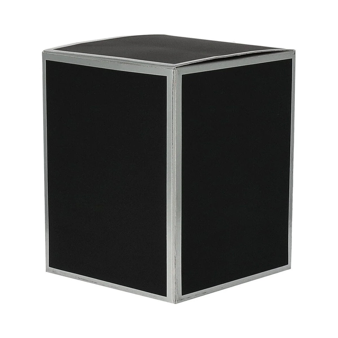 OXFR. & CAMB. Candle Box-No Window-Black /w Silver Edge-12 of Large