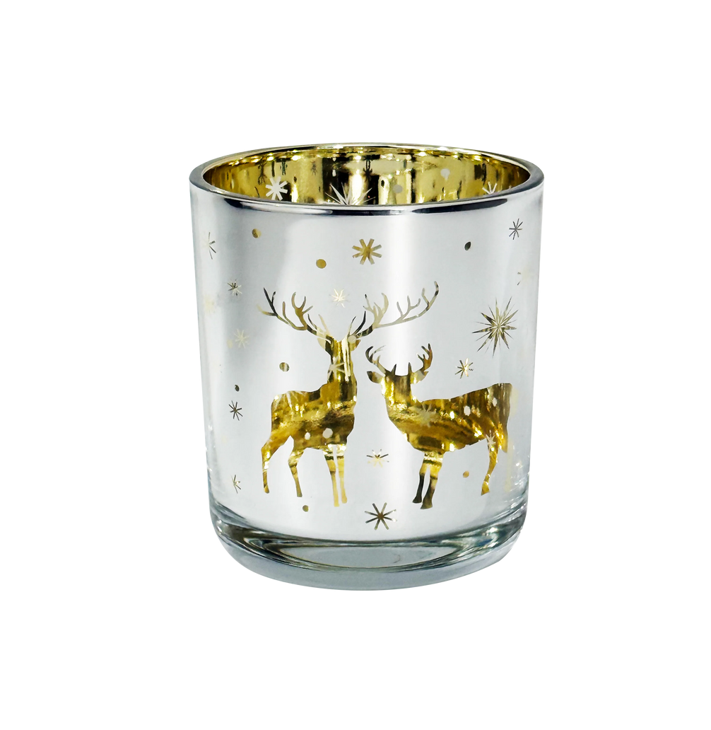 CAMB. Jar - Christmas Yellow Reindeer - 6 of XXLarge
