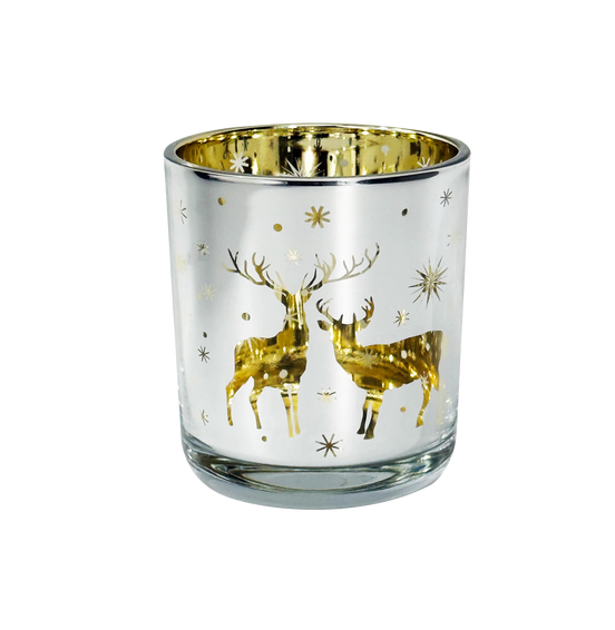 CAMB. Jar - Christmas Yellow Reindeer - 6 of XXLarge