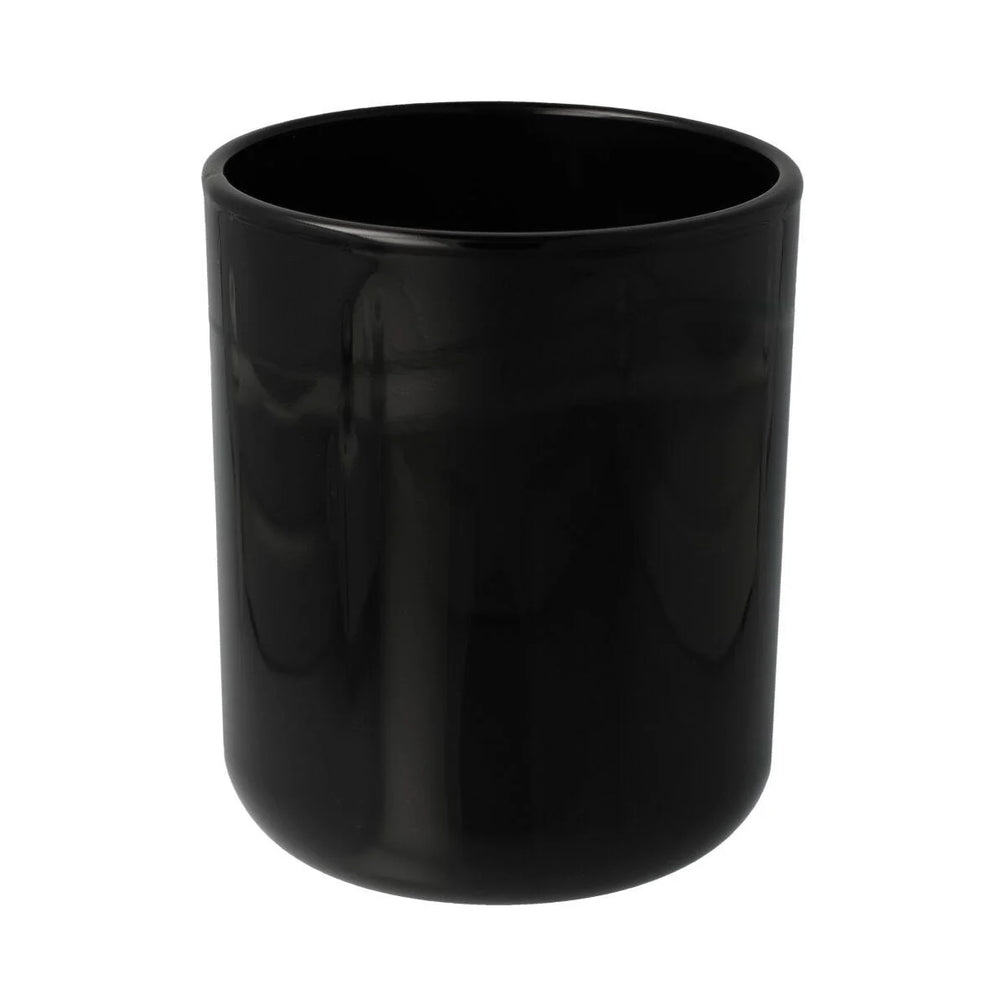 CAMB. Jar-Opaque Black (Outside Painted)-12 of Medium