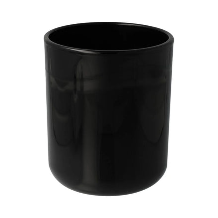 CAMB. Jar-Opaque Black (Outside Painted)-12 of Large