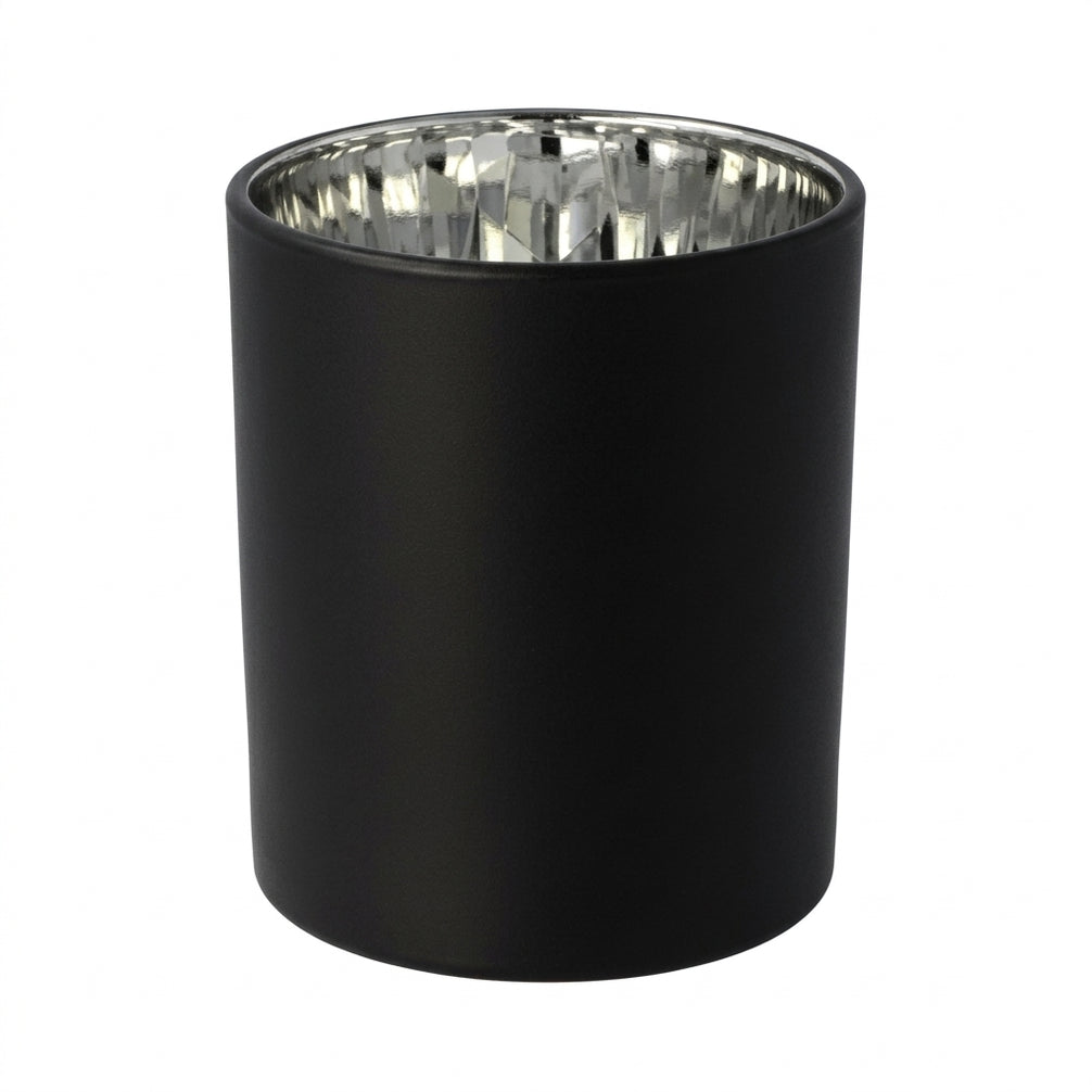 OXFR. Jar-Electroplated Silver & Matte Black-12 of Large