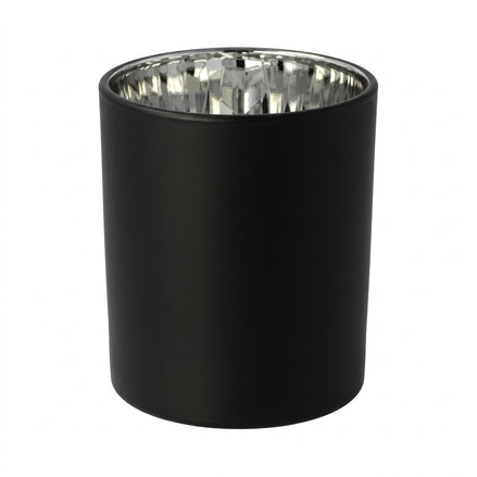 OXFR. Jar-Electroplated Silver & Matte Black-12 of Large