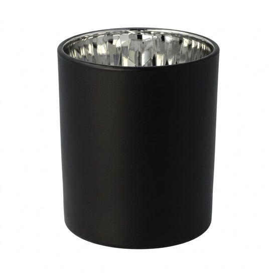 OXFR. Jar-Electroplated Silver & Matte Black-12 of Large