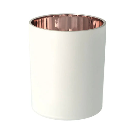 OXFR. Jar-Electroplated Rose Gold & White-12 of Medium