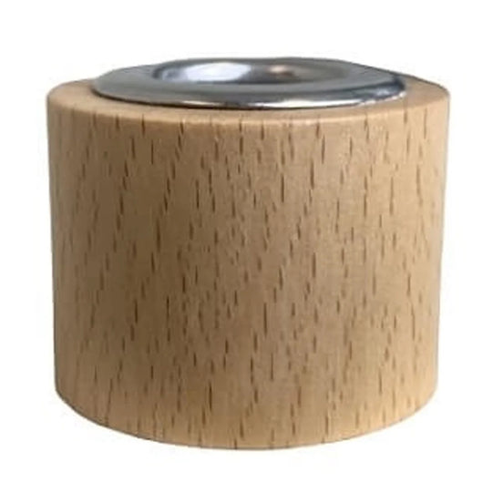 Straight Diffuser Lid-Beechwood Natural Timber w/ Stainless Steel Insert - 12 of