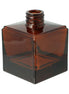 Diffuser Glassware-Cubic Screw Top-Amber-6 of