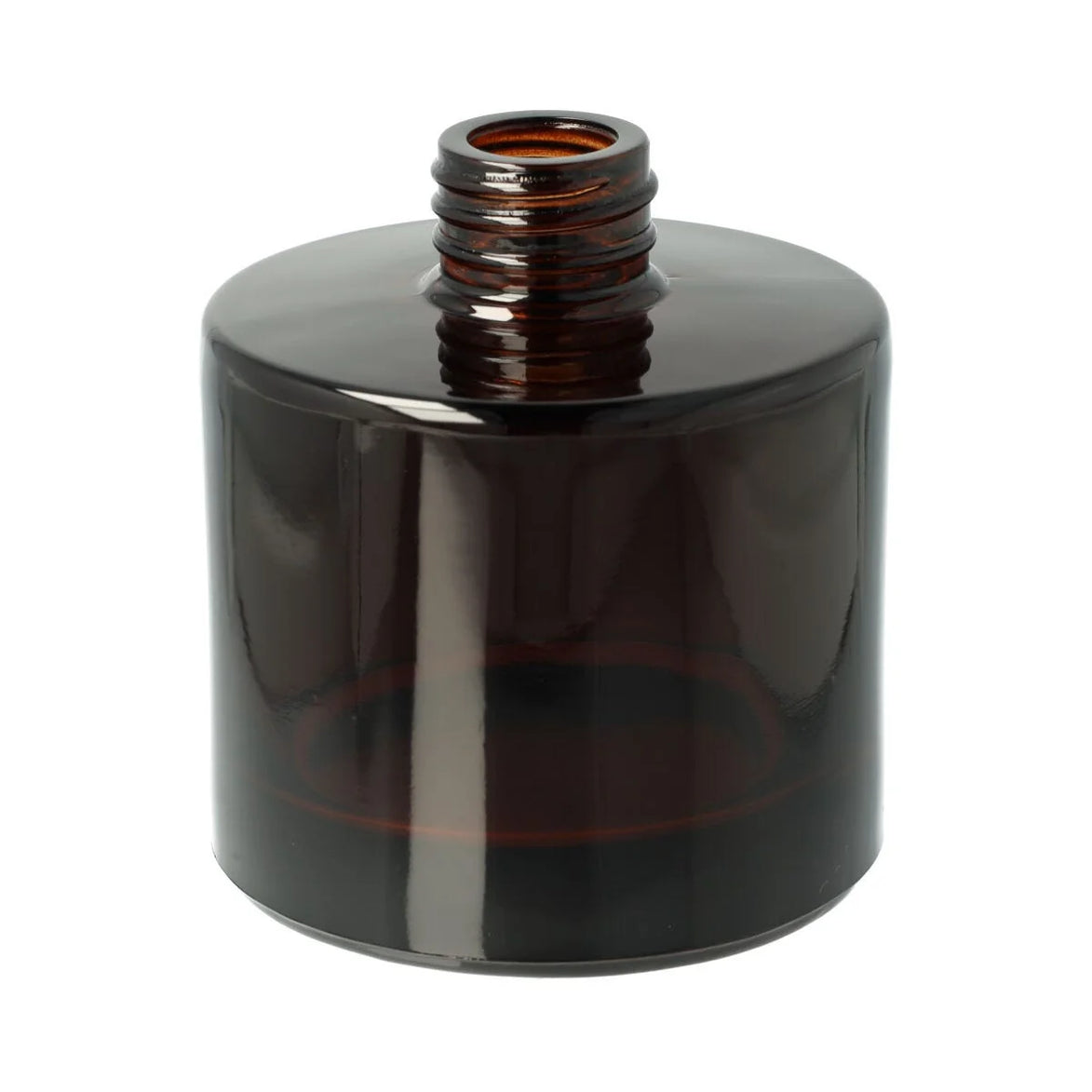 Diffuser Glassware-Round Screw Top-Amber-6 of