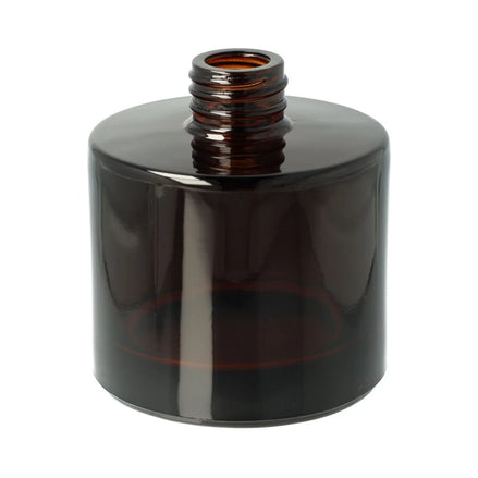 Diffuser Glassware-Round Screw Top-Amber-6 of
