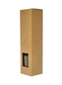 Boston Diffuser Box with Window-12 of Kraft Brown