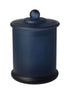 DANU. Jar /w Knob Lid-Frosted Navy-12 of Medium