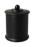 DANU. Jar /w Knob Lid-Matte Black-12 of Medium