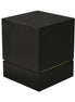Luxe Candle Box – Black w/ Gold Trim – Large