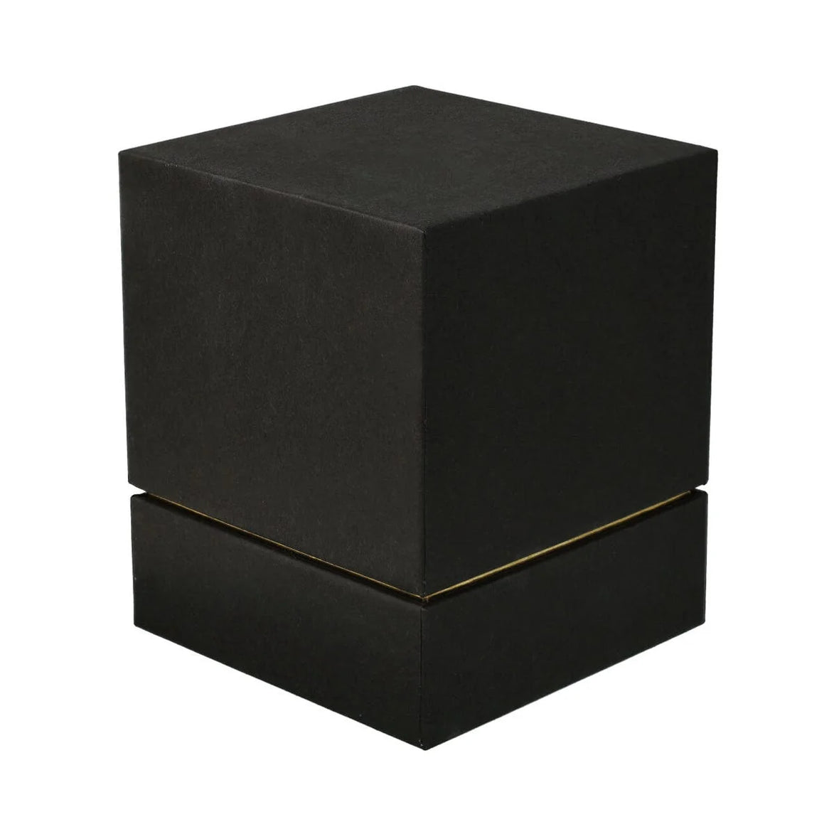 Luxe Candle Box – Black w/ Gold Trim – Large