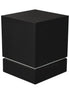 Luxe Candle Box – Black w/ Silver Trim – Large