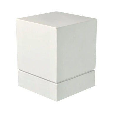 VELI. Solid Large Candle Box-White