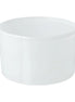 OXFR. Candle Bowl-Transparent White