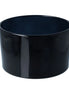 OXFR. Candle Bowl-Transparent Black (Outside Painted)