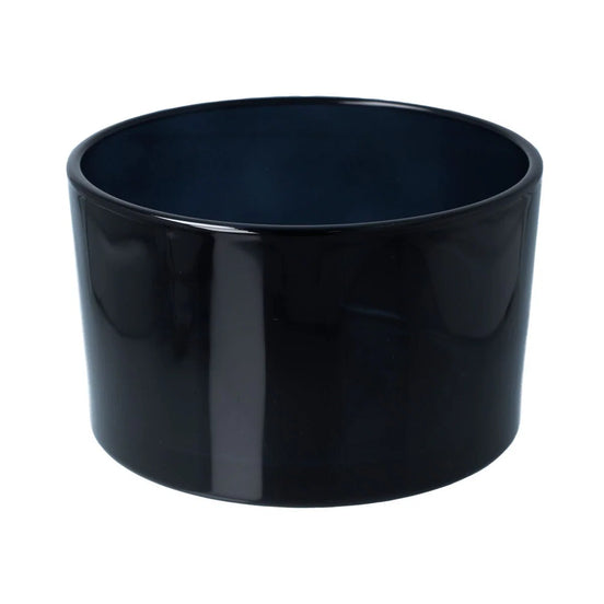 OXFR. Candle Bowl-Transparent Black (Outside Painted)