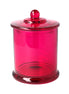 DANU. Jar /w Knob Lid-Viva Magenta-12 of Large