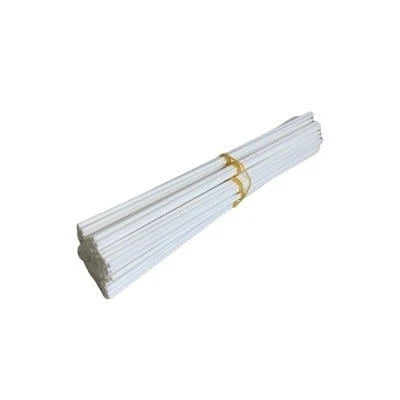 Fibre Diffuser Sticks-5mm x 250mm-White-100 unit