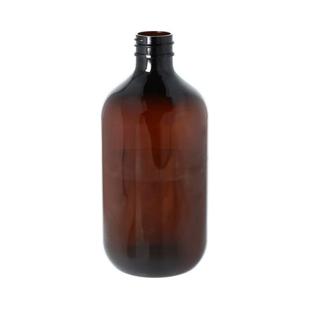 500ml PET Boston Bottle-Amber