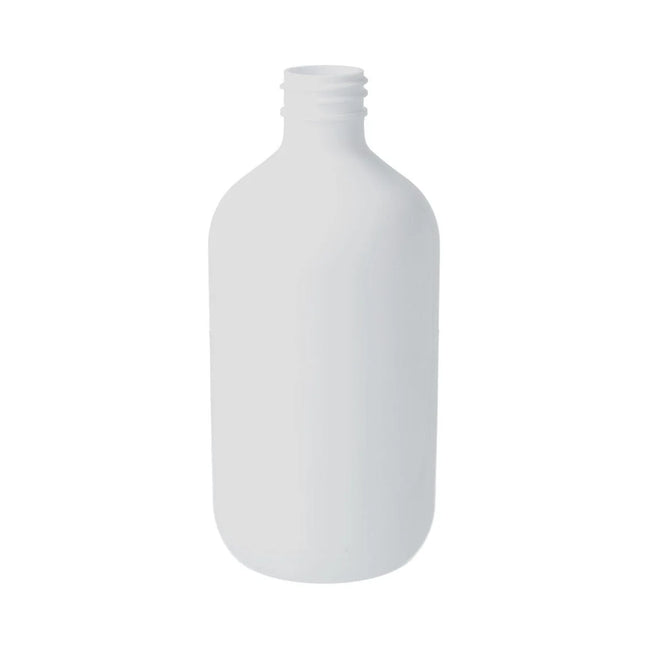 500ml PET Boston Bottle-White